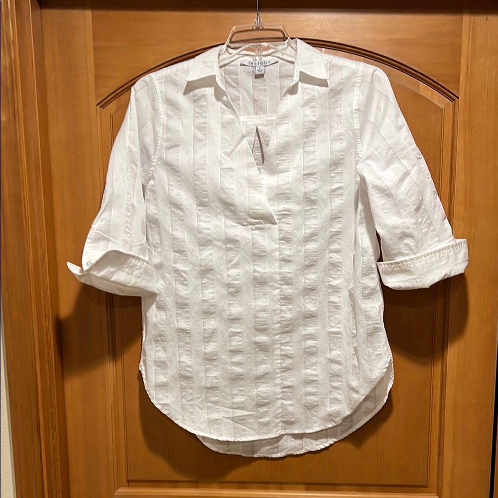 Insight Classic White Blouse